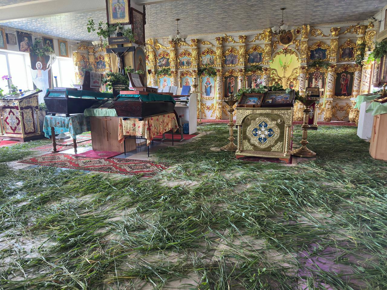 Праздник Святой Троицы в храме