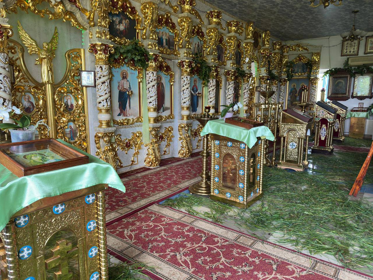 Праздник Святой Троицы в храме