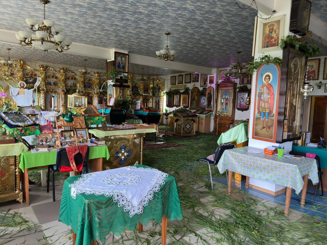 Праздник Святой Троицы в храме